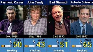 Famous Hollywood Actors Who Died of Smoking