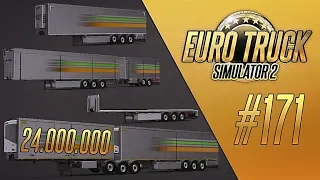 ТРЕЙЛЕР ЗА 24.000.000. ВСЕ ПРИЦЕПЫ - Euro Truck Simulator 2 (1.32.2.34s) [#171]