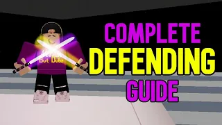 Complete DEFENDING tutorial for Roblox Sabre Showdown!