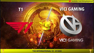 [PT-BR] T1 X VICI GAMING - THE INTERNATIONAL 10 - @VINI