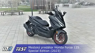 Test mestského predátora Honda Forza 125 Special Edition (2023) - motoride.sk