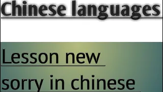 Chinese language HSK 1 ( sorry in Chinese)