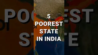 Top 5 Poorest State In India | Economically Weak State In India