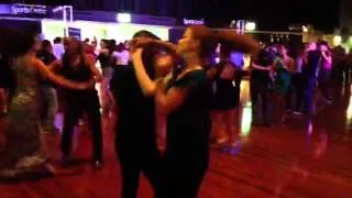 Oliver Pineda social dancing at Sydney Latin Festival 2013