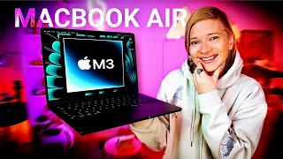 Nouveau MacBook Air M3, Oui j'ai encore craqué ! 🤦‍♀️ 💻 [Unboxing & premieres impressions]