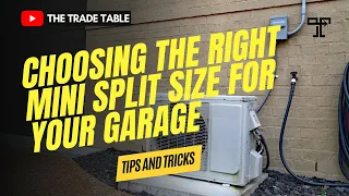 What Size Mini Split For Garage