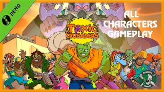Toxic Crusaders (All Characters) • Demo | PC/STEAM | Longplay
