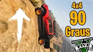 GTA V Online - Novo Carro 4x4 Que Sobe 90 Graus CARACARA