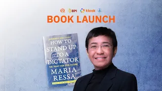 Maria Ressa holds Philippine launch of ‘How to Stand Up to a Dictator’