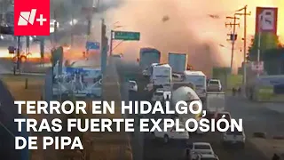 Explosión de pipa de gas en Tula provoca miedo y angustia en vecinos - En Punto