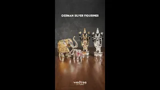 German Silver Figurines | by Wedtree | 26 Nov 2022