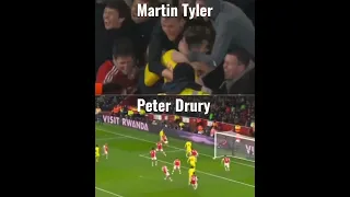 Martin Tyler vs Peter Drury commentary. Tyler really hates Liverpool.