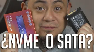 SSD ... ¿Sata o NVME? ¿Cuál te recomiendo yo?