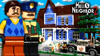 LEGO ГОРОД из ПРИВЕТ, СОСЕД 2 - Дом Соседа #2 / Hello Neighbor 2 MOC
