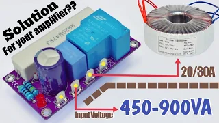 What is a soft start? Soft start for high power amplifier #cbzproject