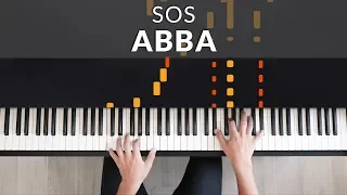 SOS - ABBA | Tutorial of my Piano Cover