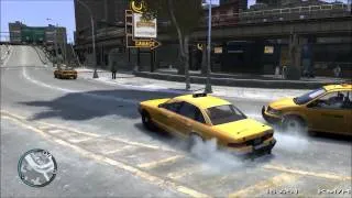 GTA IV  taxi wheelie