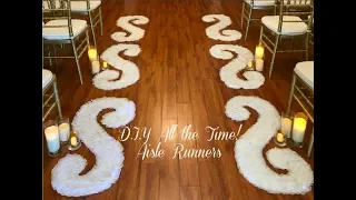 D.I.Y All the Time! Aisle Runner