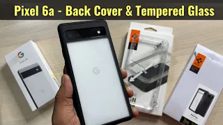 Google Pixel 6a - Back Cover & Tempered Glass Screen Protector Review | How to Apply
