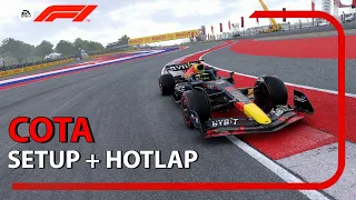F1 22 COTA HOTLAP + SETUP (1:32:334)