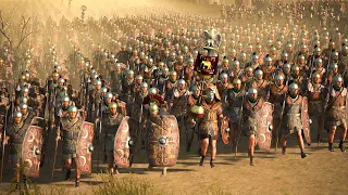 Julius Caesar vs Gauls - Epic 15,000 Battle | Total War Cinematic Battle