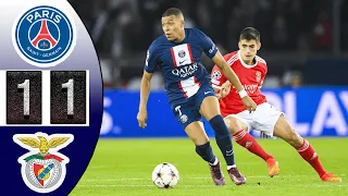 PSG vs Benfica 1-1 | All Goals & Extended Highlights | UEFA Champions League 2022/23