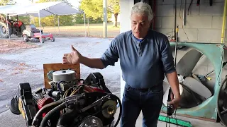 How to Time an Inboard Marine Engine | Ford or Chevy Boat Engine Timing.(points and condenser)