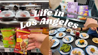 Life in LA : Revolving Sushi, Grocery Shopping, Mom Life