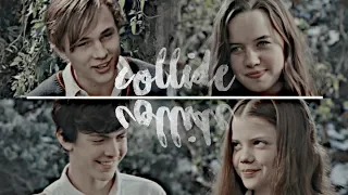 Narnia || Lucy + Edmund ; Susan + Peter || Collide