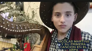 Nicolás Martíns su primera canción en el ARPA