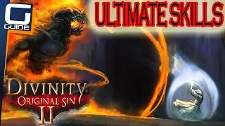 DIVINITY 2 ORIGINAL SIN - ALL ULTIMATE SPELLS & SKILLS (Showcase & Testing)