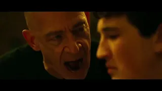 Whiplash rushing or dragging scene but it is poorly dubbed by me