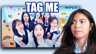 Weeekly(위클리) Tag Me (@Me) [reaction]