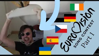 So I Reacted To Every Song Of Eurovision Song Contest 2021...(Part 1)
