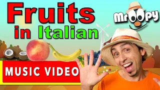 Learn The Names of Fruits in Italian with Mr Oopy | Fruit in Italian.