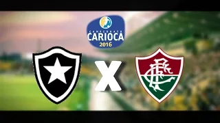 Fluminense 0 x 1 Botafogo - Melhores Momentos - Semifinal Carioca 2016 - 24/04/2016