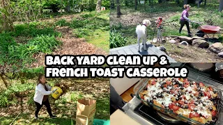 BACKYARD CLEANUP IS BACK 😍/ I’ll be doing some backyard work and sharing a brunch idea