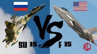 See!!! F 35 VS SU 35 (Who Would Win?)