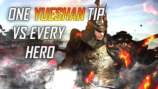 1 YUESHAN TIP vs EVERY HERO | Naraka Bladepoint Guide
