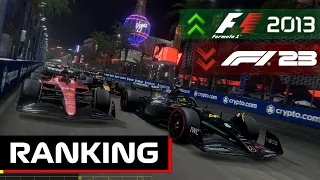 Ranking All Codemasters F1 Games from WORST to BEST