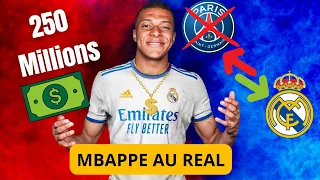 MBAPPE AU REAL MADRID 250 MILLIONS MAINTENANT ?