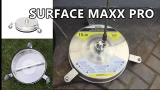 SurfaceMaxx Pro (REVIEW) ROTATING SURFACE CLEANER 4500 PSI for PRESSURE WASHER