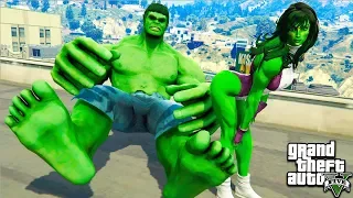 ХАЛК НАШЁЛ СЕБЕ ДЕВУШКУ И ВЛЮБИЛСЯ В ГТА 5 МОДЫ! HULK ОБЗОР МОДОВ В GTA 5! ИГРЫ ГТА ВИДЕО MODS