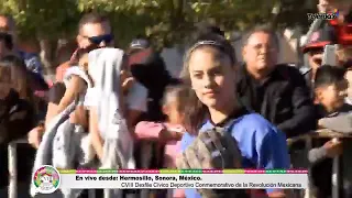 CVIII Desfile Cívico Deportivo Conmemorativo de la Revolución Mexicana, Hermosillo, Sonora