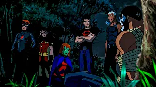 Bane aids Robin and Young Justice Members to Defeat Cult of Cobra