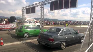 Daewoo Nexia GT vs  Honda Civic