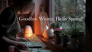 Goodbye Winter & Hello Spring 🌿 Dyeing Easter Eggs Naturally, DIY Beeswax Wraps & Pear Tarte Tatin
