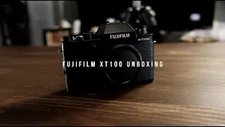 Fujifilm XT100 Unboxing Cinematic