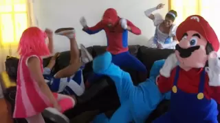 con los terroristas Harlem Shake pocoyo spiderman lazzy town mario bross www.RENOS.cl