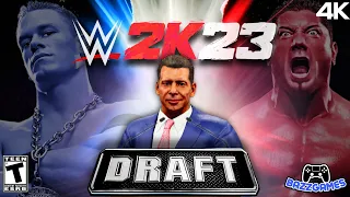 WWE 2K23 Draft | Hosted by Mr. McMahon - WWE 2K23 Universe Mode!